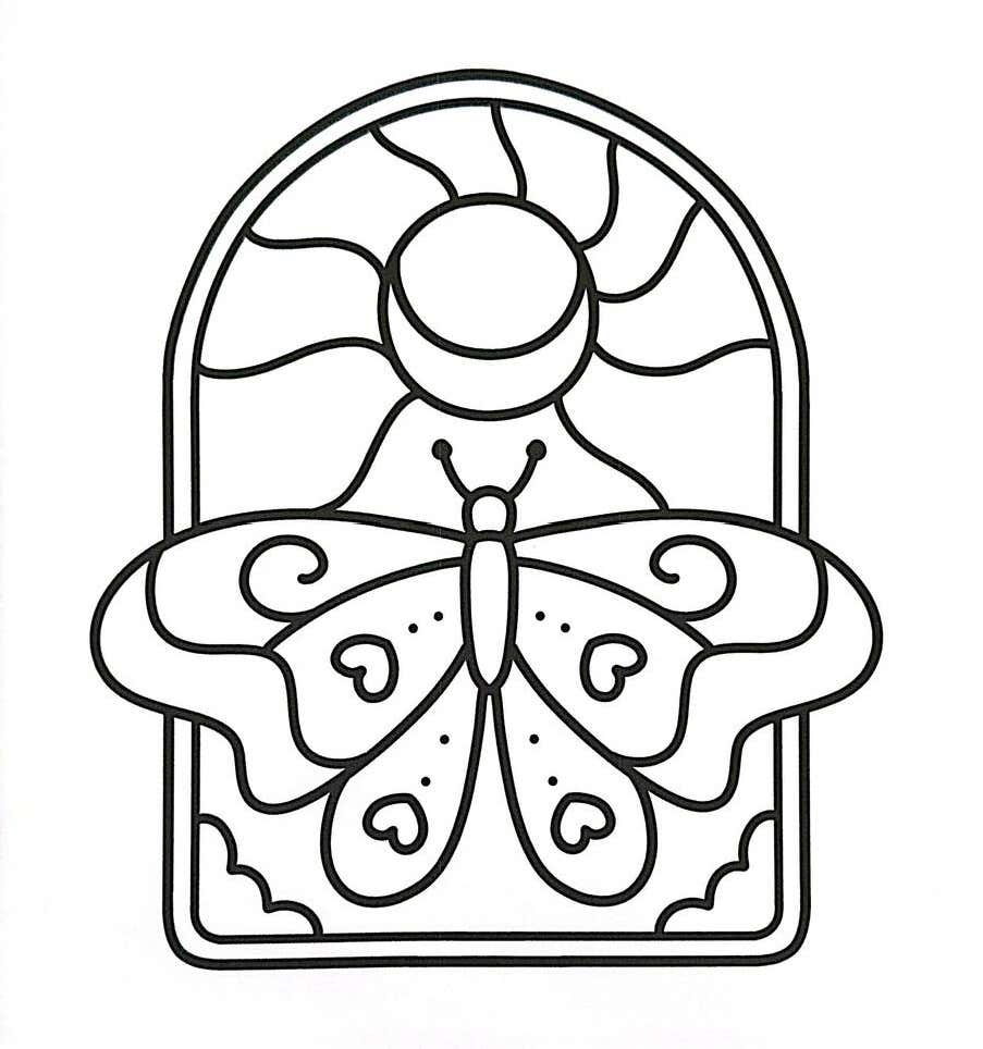 Arte Simples para Colorir 7