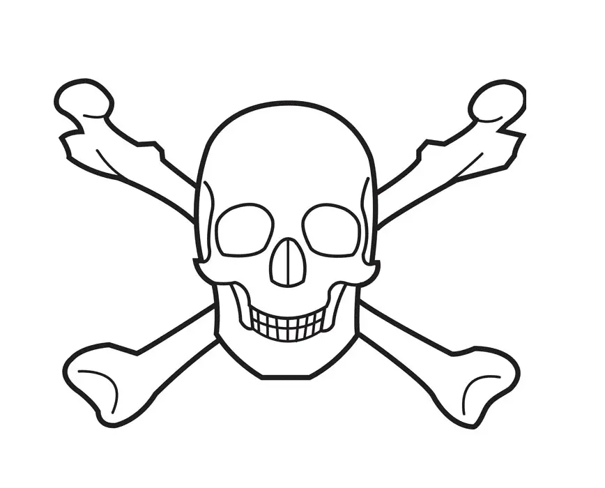 Skull Coloring Pages 30