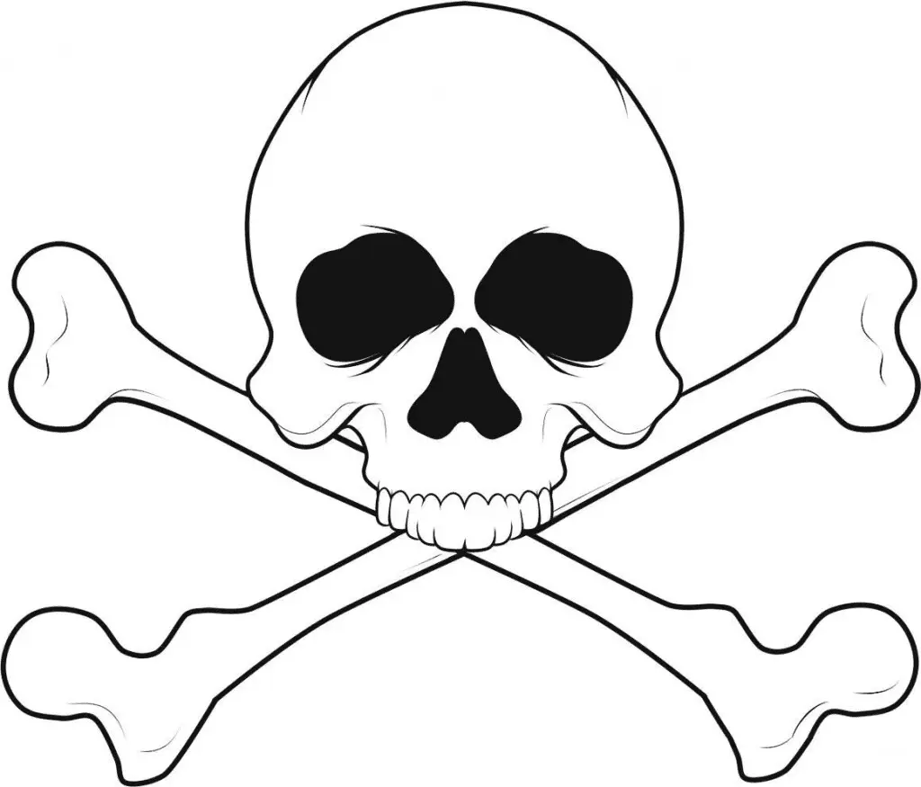 Skull Coloring Pages 38