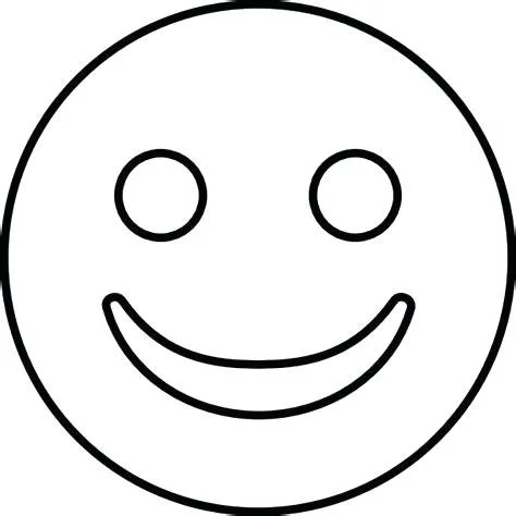 Smiley Face Coloring Pages 11