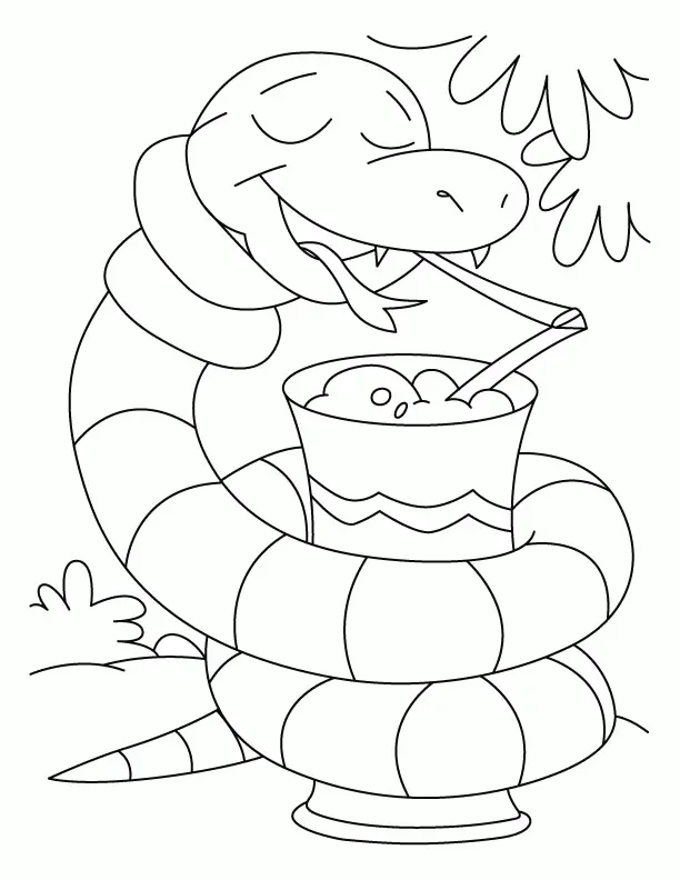 Snake Coloring Pages 26