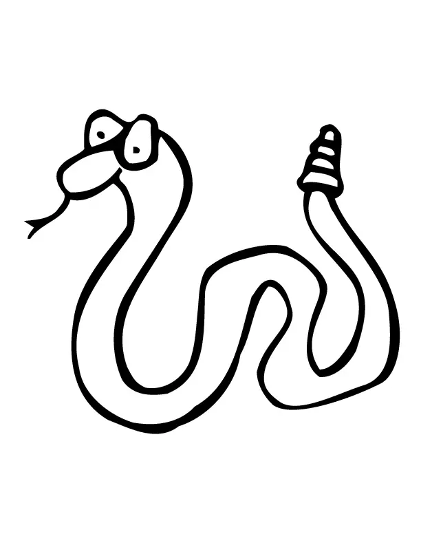 Snake Coloring Pages 30
