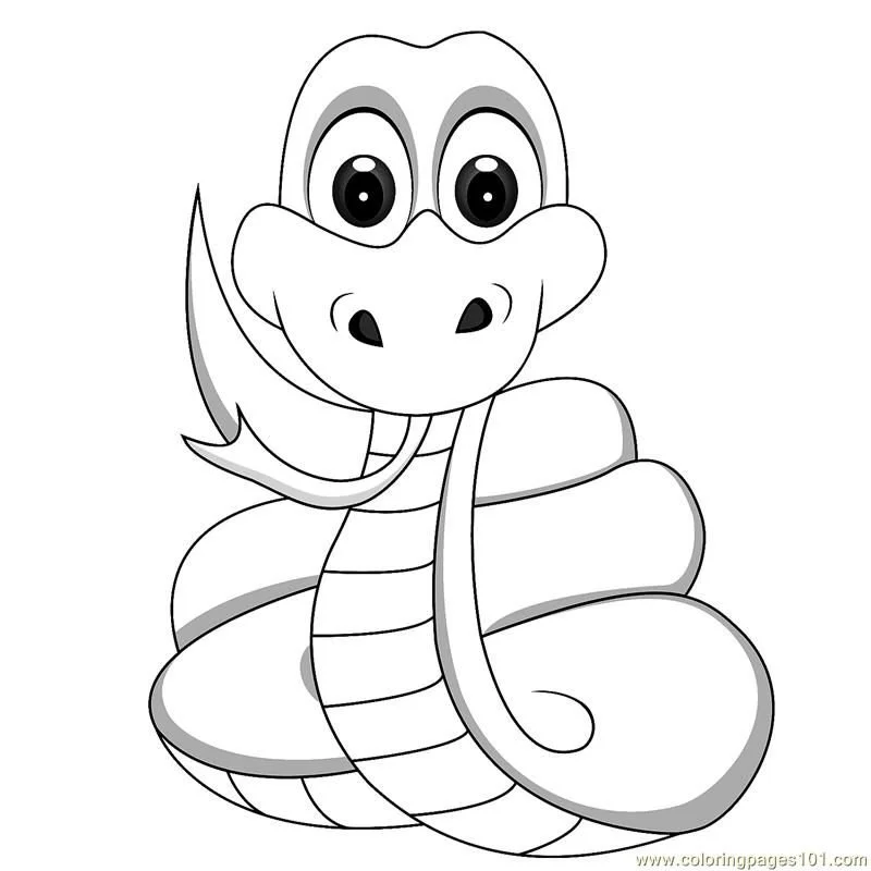 Snake Coloring Pages 39