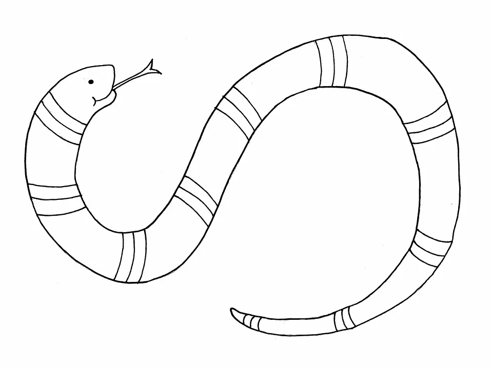 Snake Coloring Pages 98
