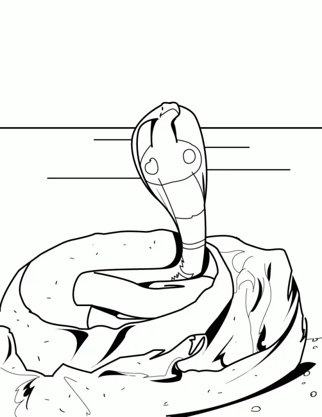 Snake Coloring Pages 99