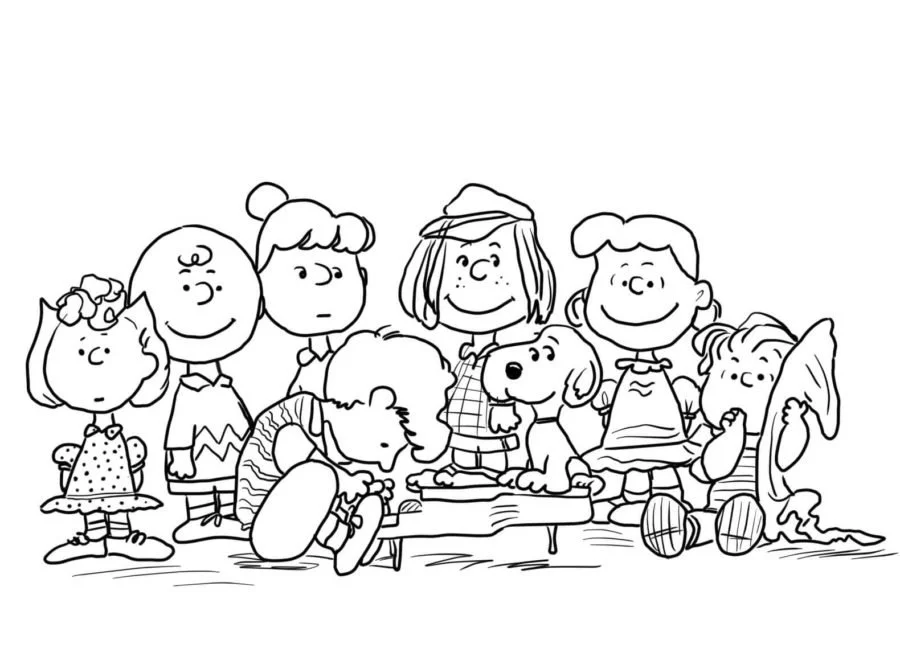 Snoopy Coloring Pages 68