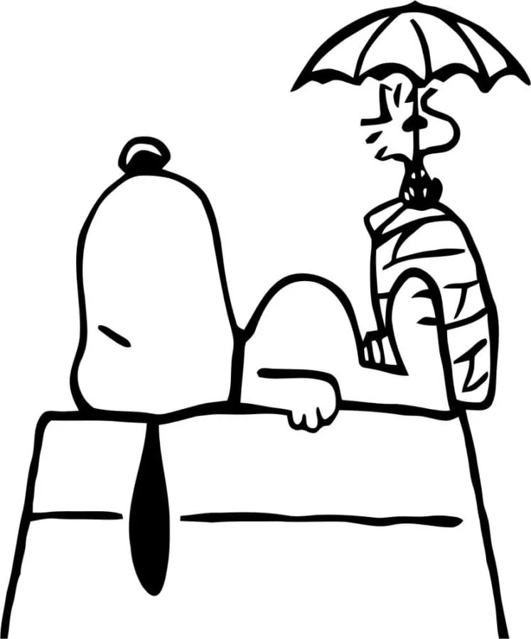 Snoopy Coloring Pages 75