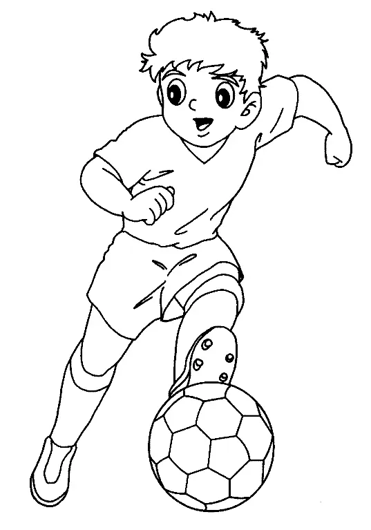 Soccer Coloring Pages 49