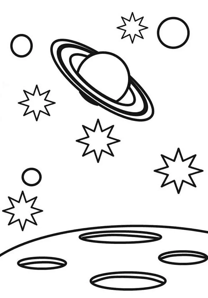 Solar System Coloring Pages 39