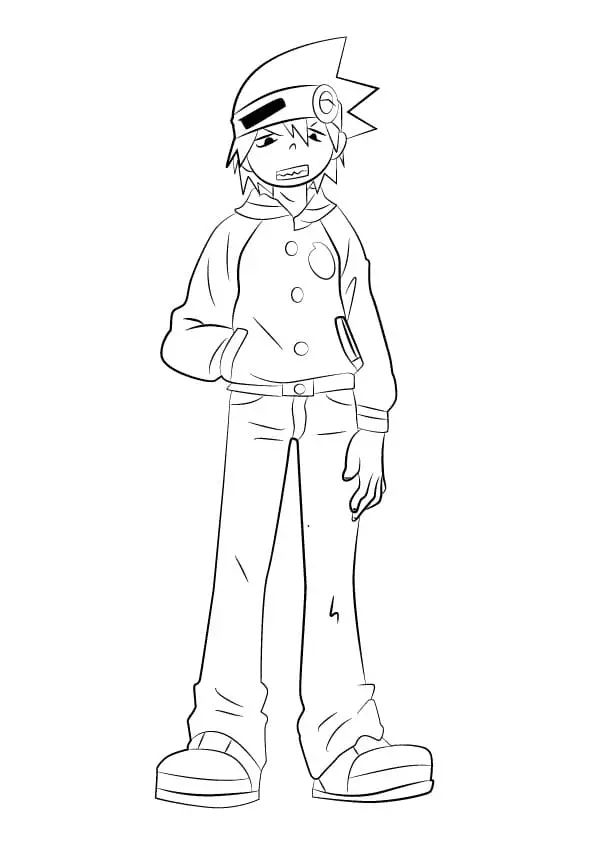 Soul Eater Coloring Pages 23