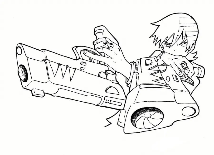 Soul Eater Coloring Pages 35