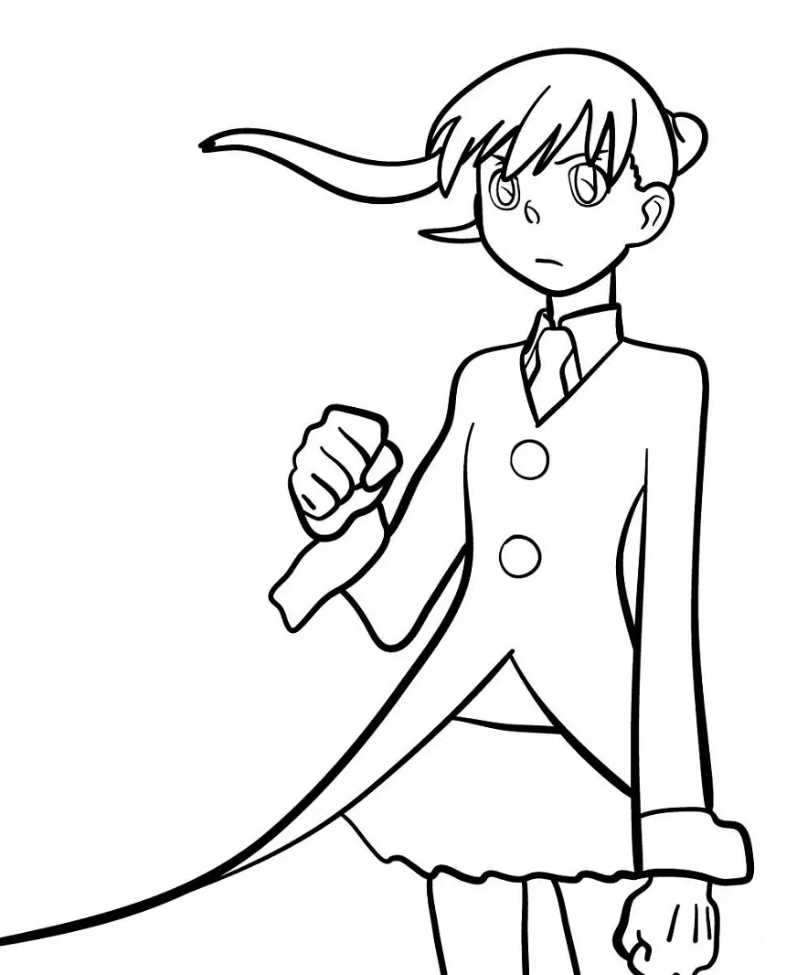 Soul Eater Coloring Pages 36