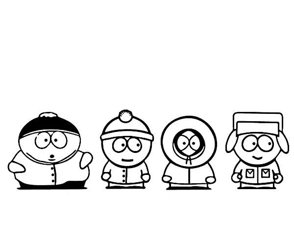 South Park Para Colorear 15