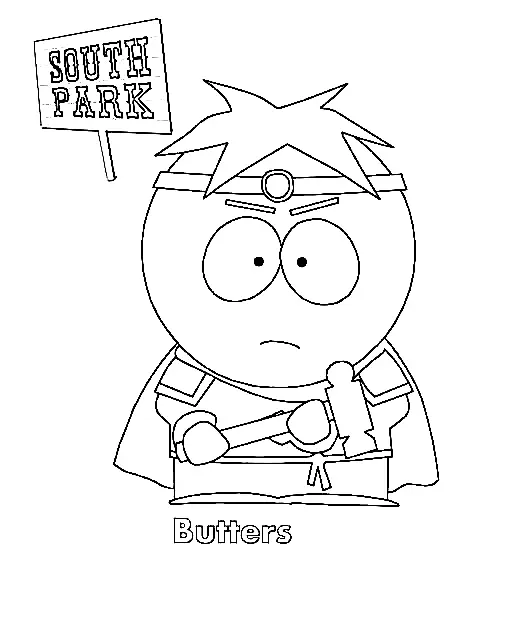 South Park Para Colorear 26