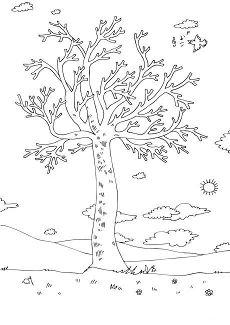 Spring Coloring Pages 52