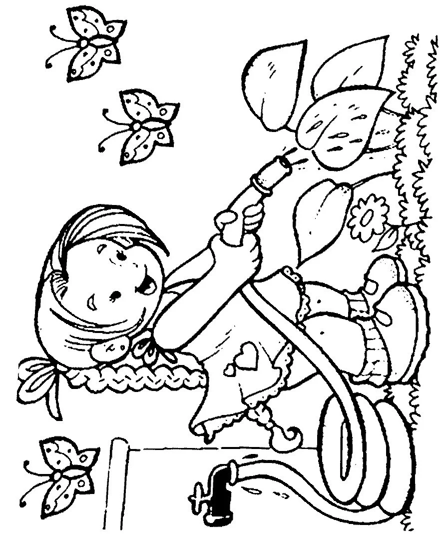Spring Coloring Pages 71