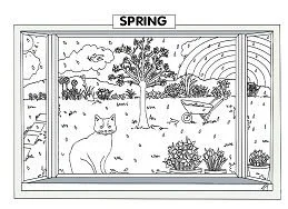 Spring Coloring Pages 79