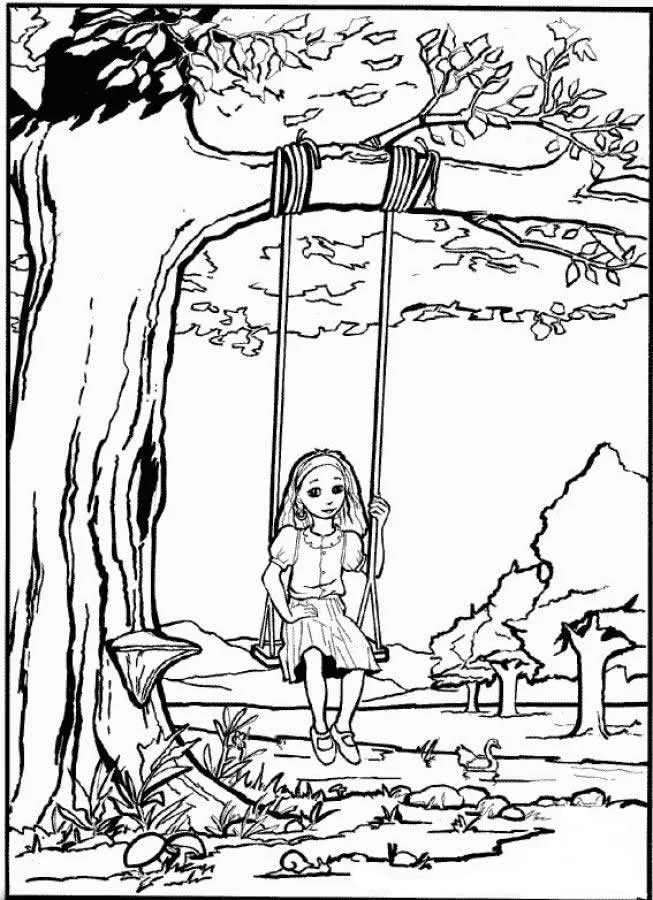 Spring Coloring Pages 96
