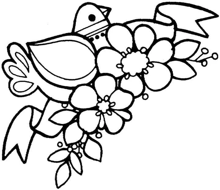 Spring Coloring Pages 97
