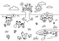 Spring Coloring Pages 99