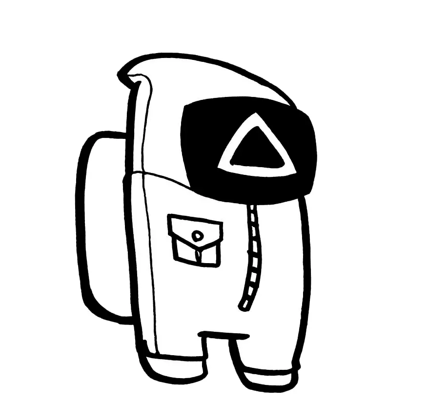 Desenhos de Squid Game Para Colorir 7