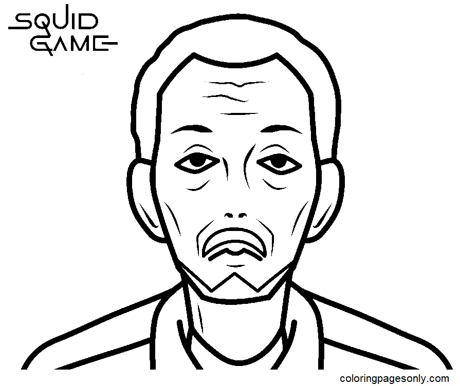 Desenhos de Squid Game Para Colorir 86