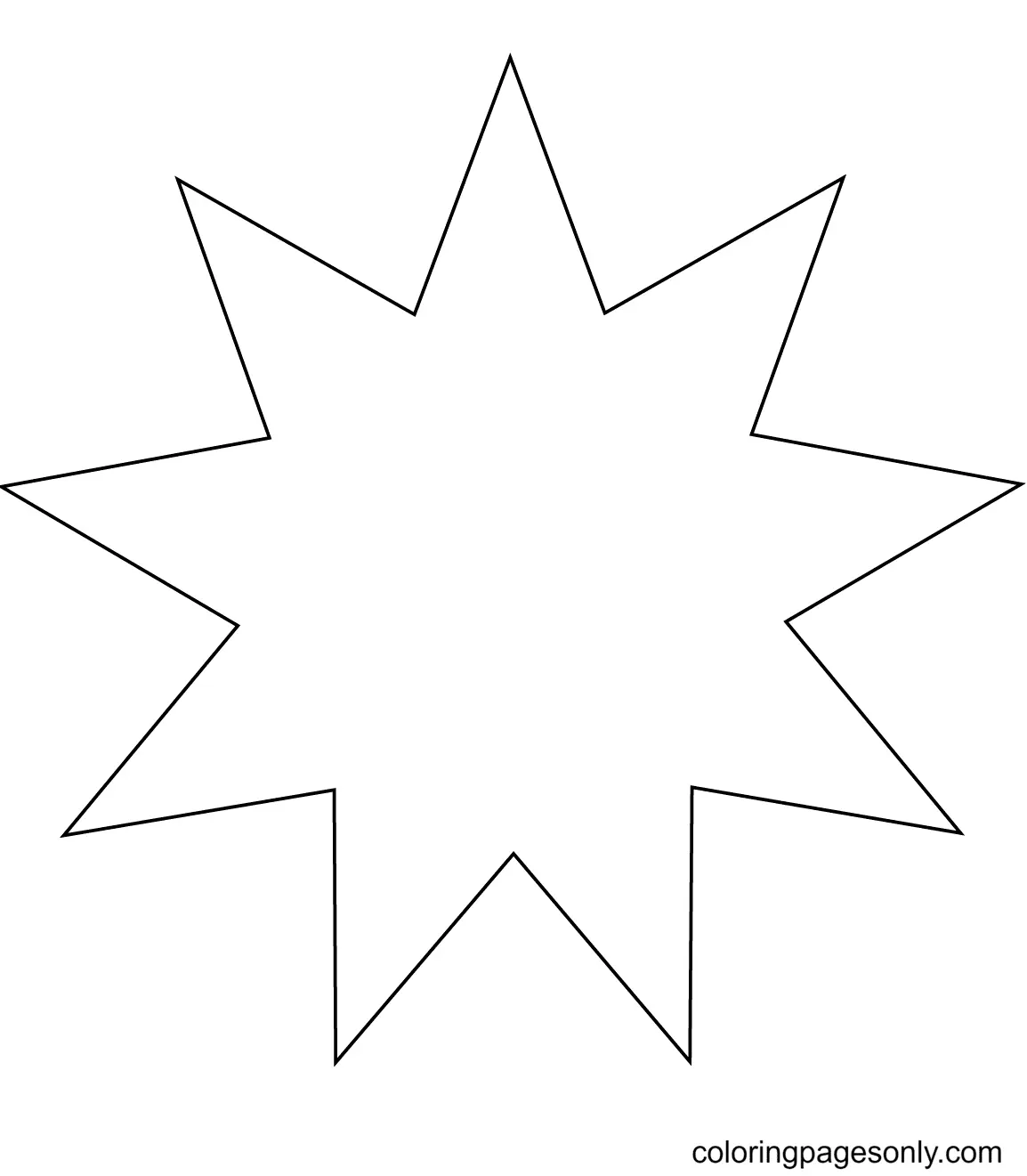 Desenhos de Star Para Colorir 28