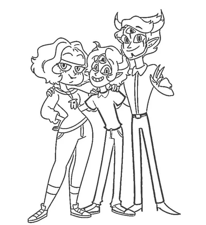 Star vs the Forces of Evil Coloring Pages 20