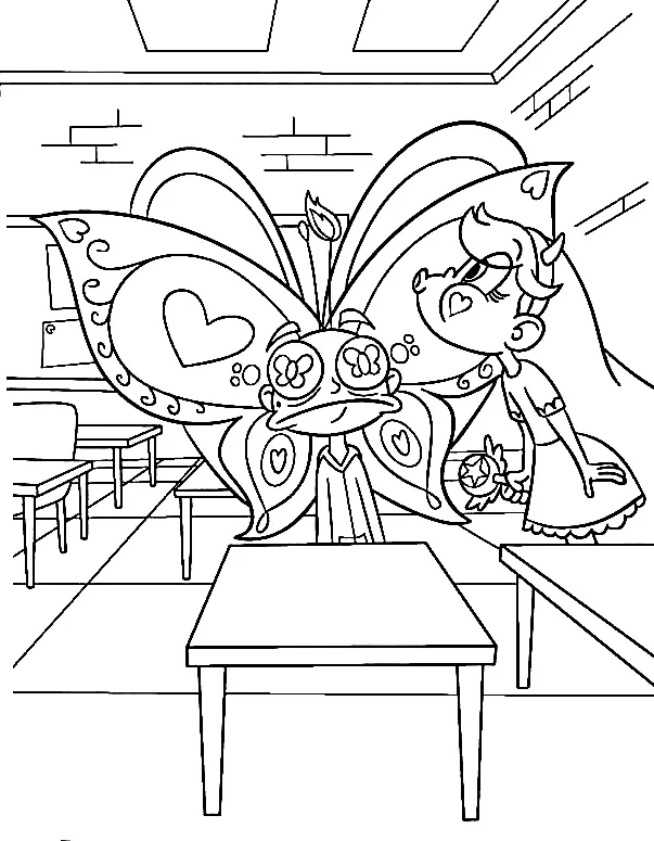 Star vs the Forces of Evil Coloring Pages 28