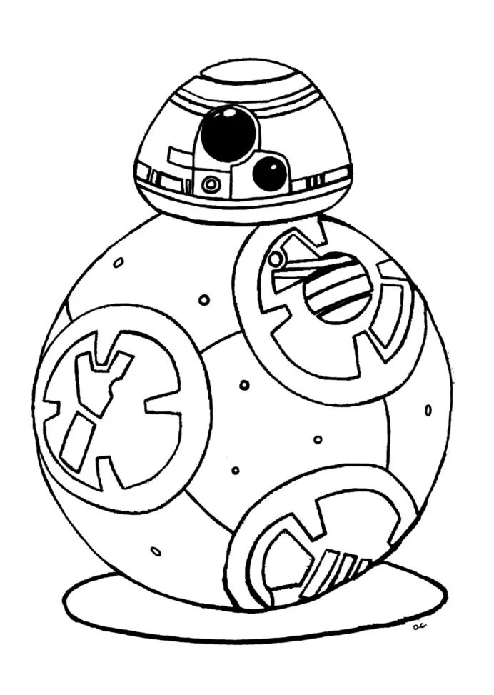 Star Wars Characters Coloring Pages 15