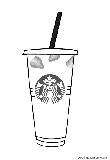 Desenhos de Starbucks Para Colorir 21