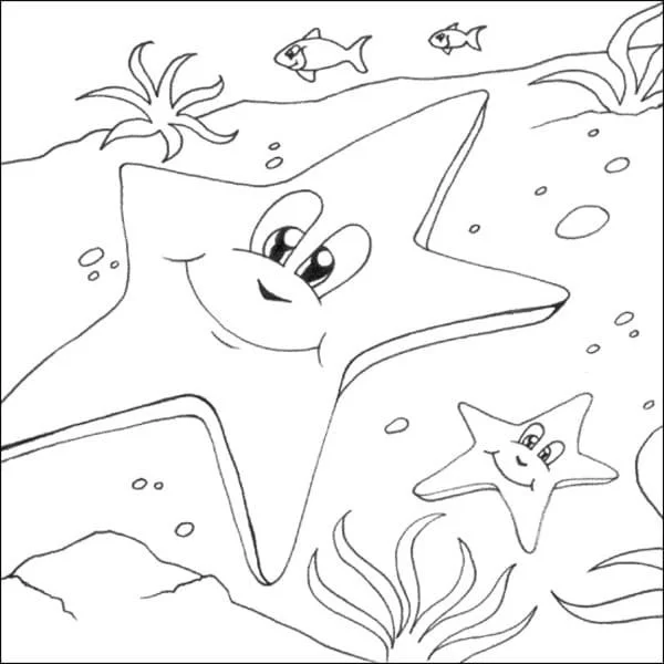 Starfish Coloring Pages 18