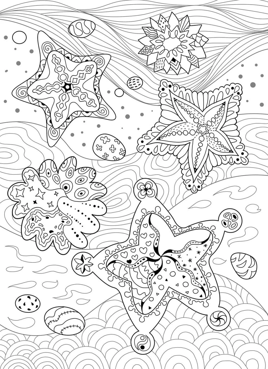 Starfish Coloring Pages 59