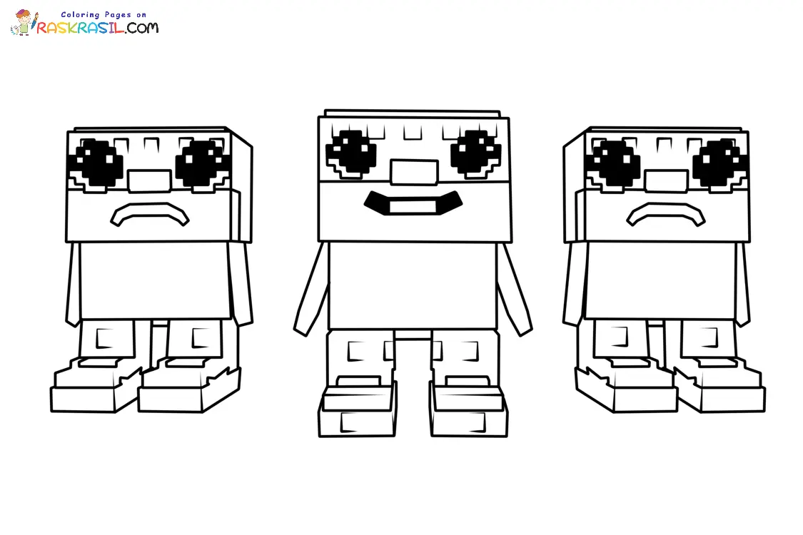 Roube um Brainrot Paginas para Colorir 33