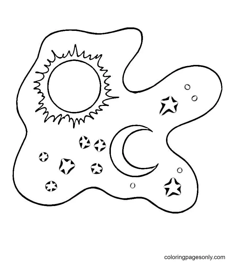 Del Sol Para Colorear 11