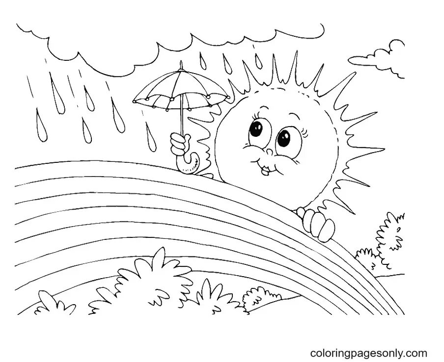 Del Sol Para Colorear 25