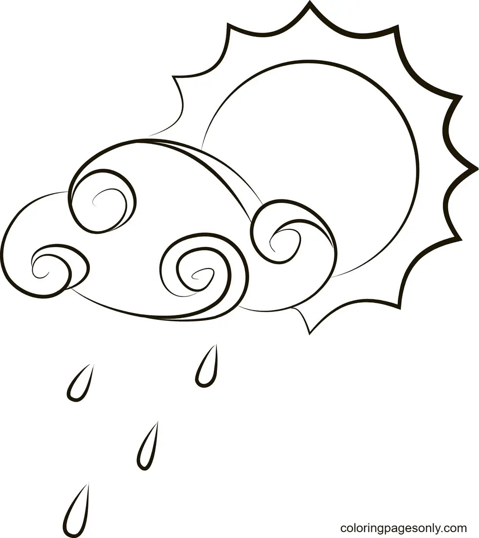 Del Sol Para Colorear 27