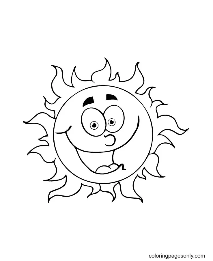 Del Sol Para Colorear 29