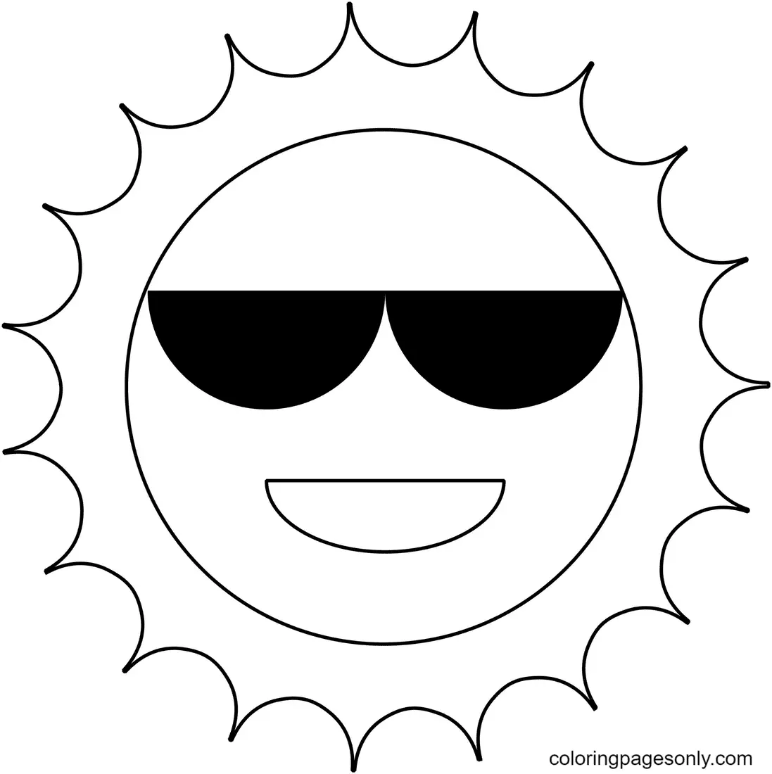 Del Sol Para Colorear 38