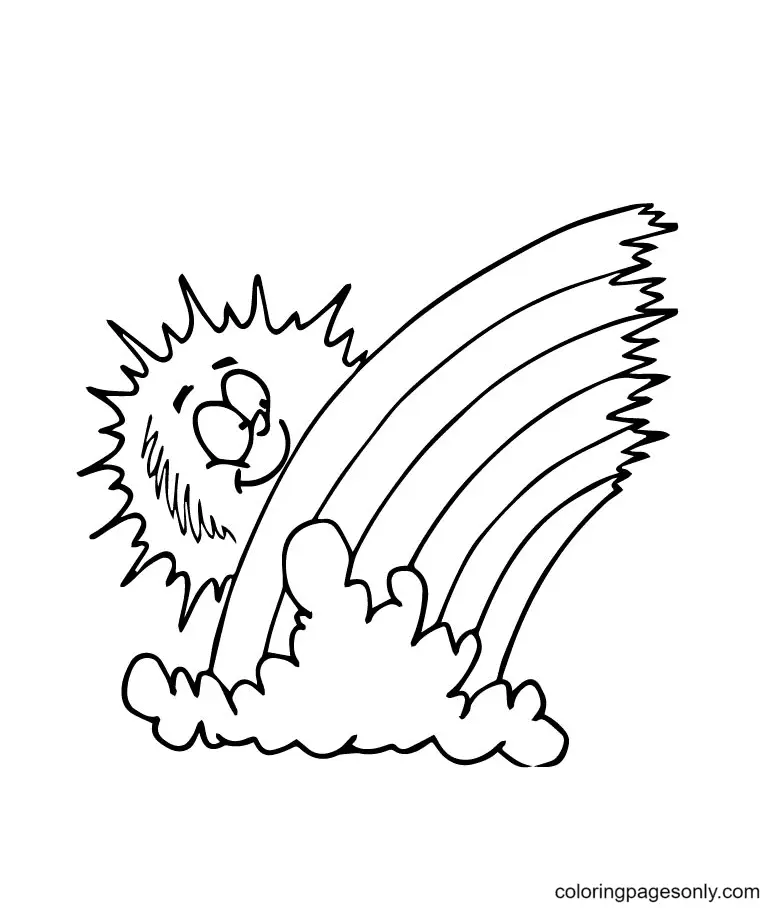 Del Sol Para Colorear 44