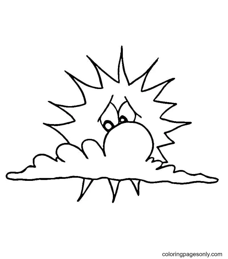 Del Sol Para Colorear 46