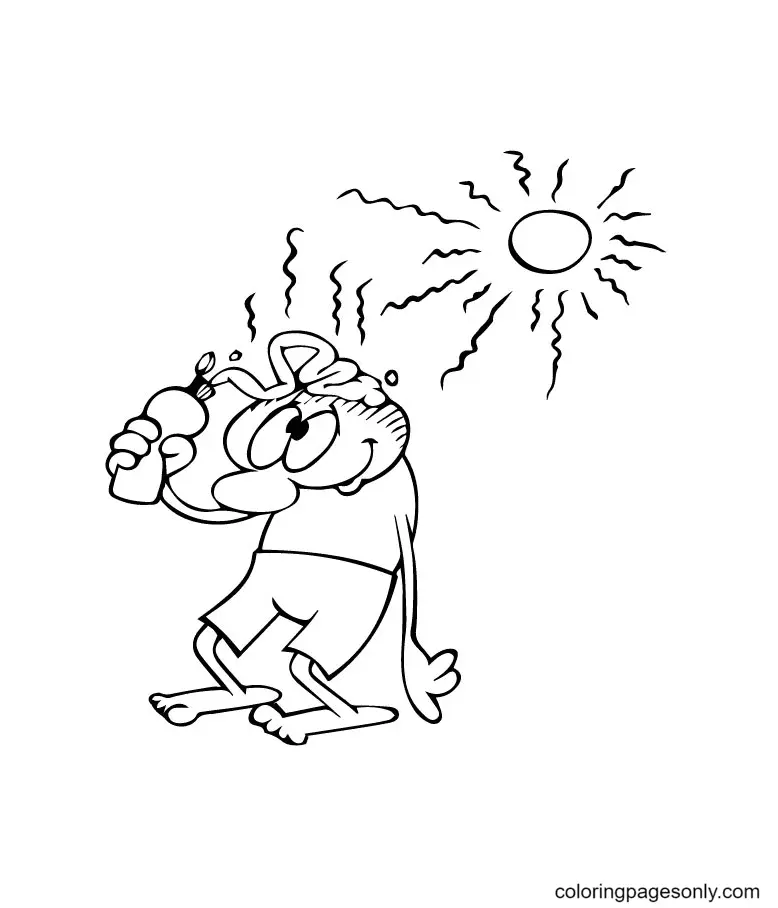 Del Sol Para Colorear 59