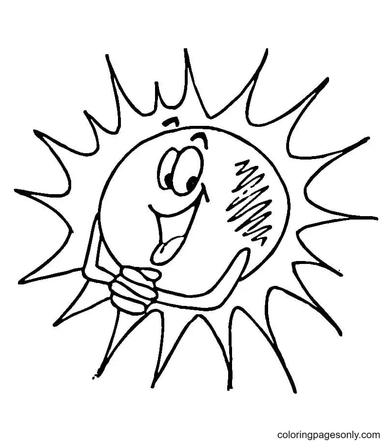 Del Sol Para Colorear 65