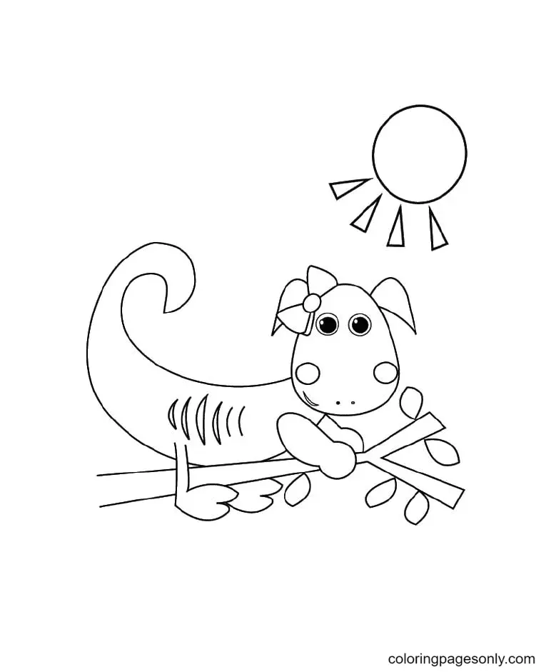 Sun Coloring Pages