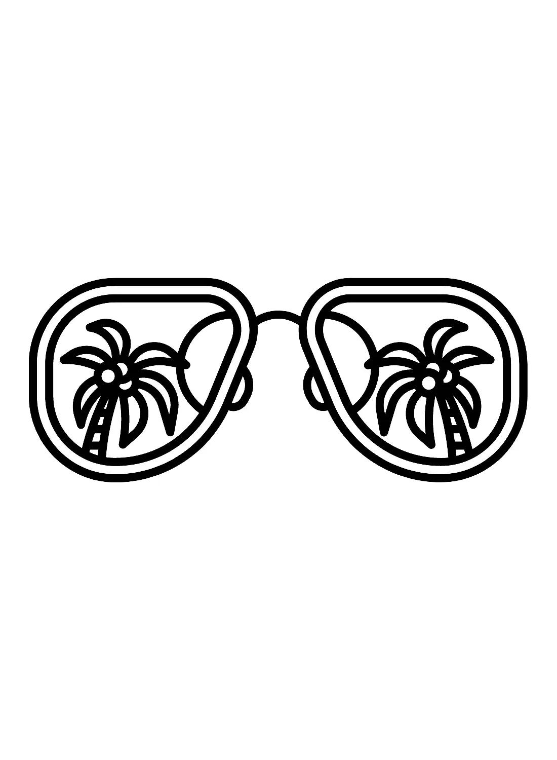 Gafas De Sol Para Colorear 10