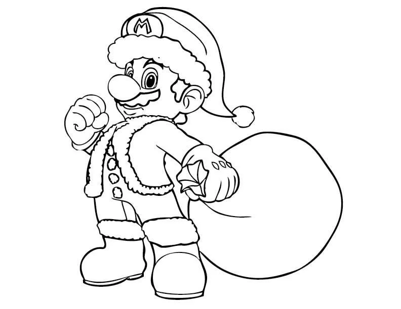 Super Mario Bros Coloring Pages 24
