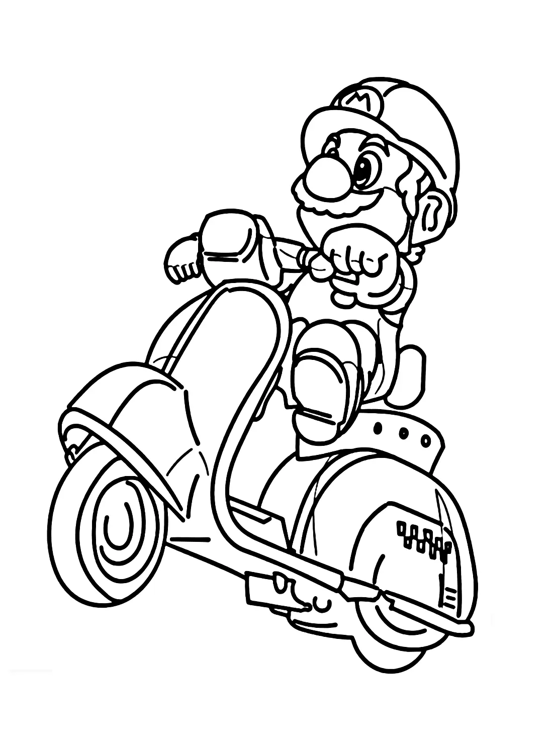 Super Mario Odyssey Coloring Pages 18