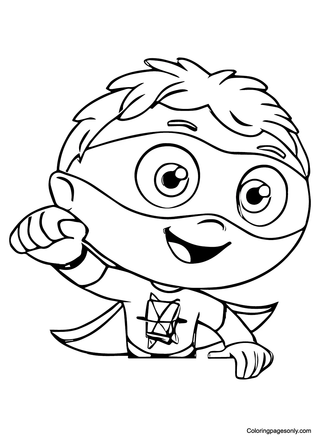 Super Why Coloring Pages 1