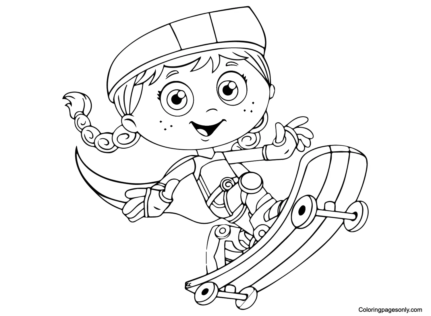 Super Why Coloring Pages 17