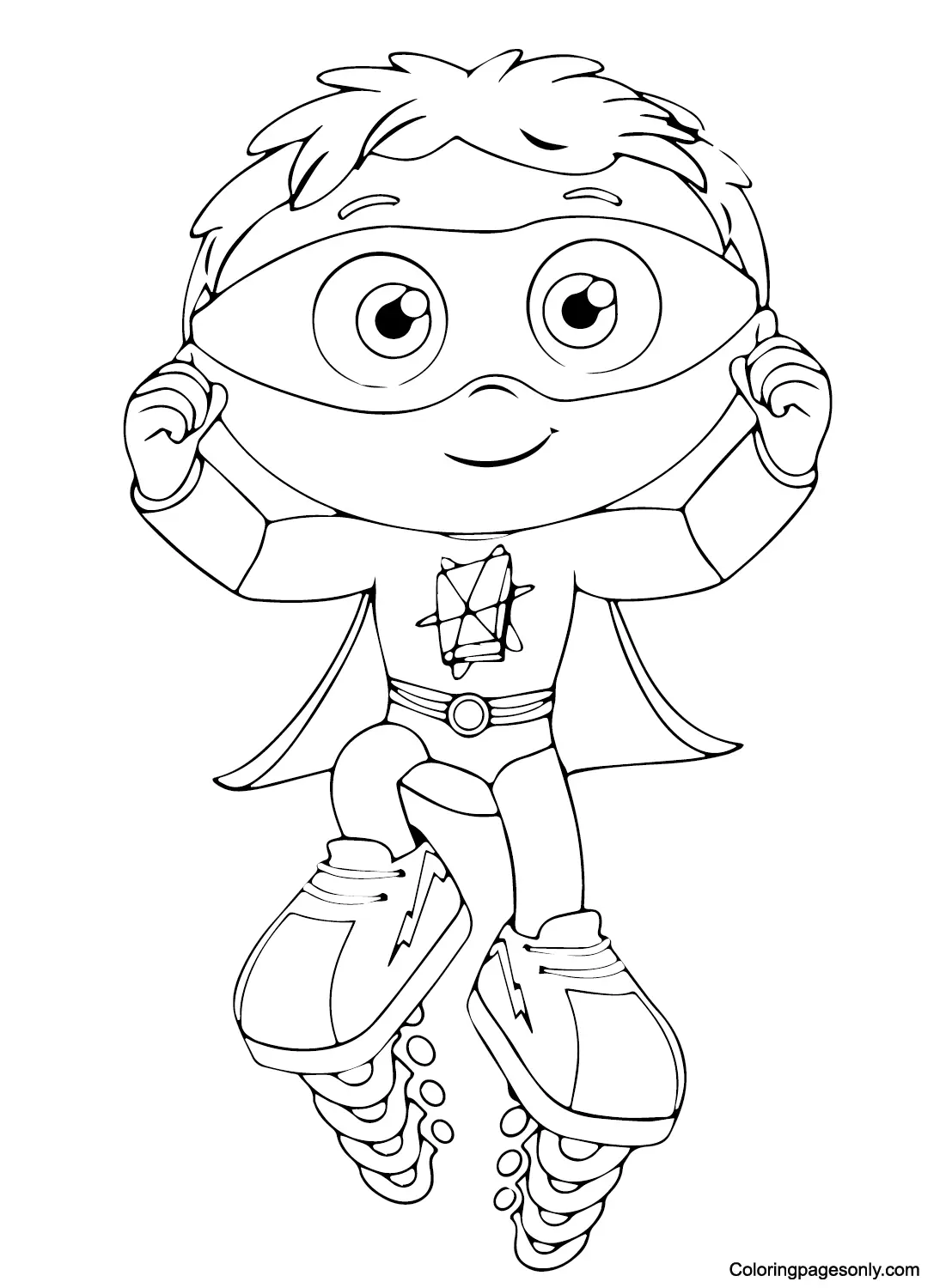 Super Why Coloring Pages 4